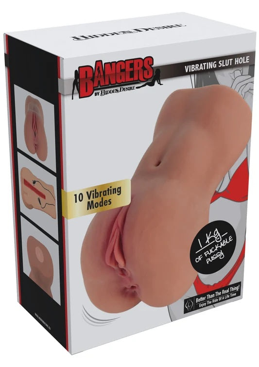 Hidden Desire BANGERS Vibrating Slut Hole Masturbator