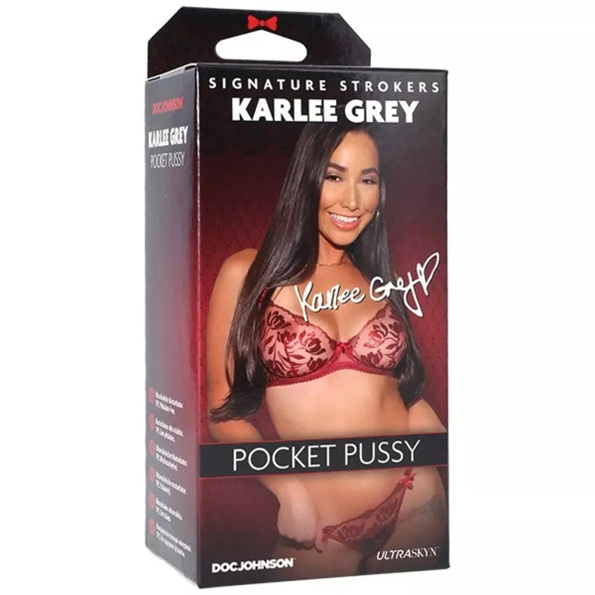 Doc Johnson POCKET PUSSY Karlee Grey