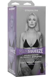 Doc Johnson Main Squeeze Variable Pressure Stroker @Layna.Me