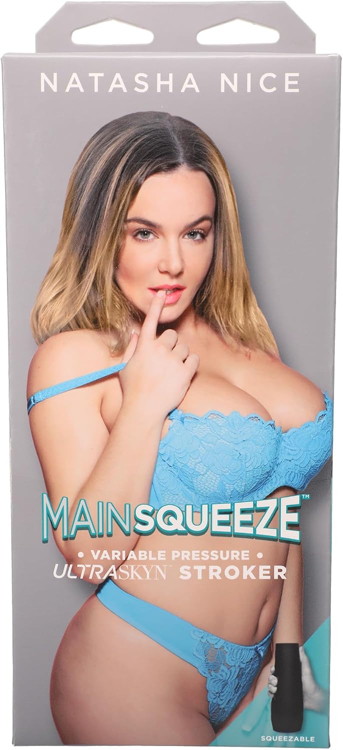 Doc Johnson Main Squeeze Variable Pressure Stroker Natasha Nice