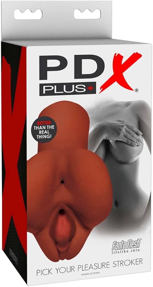 Pipedream PDX PLUS Pick Your Pleasure Stroker brown