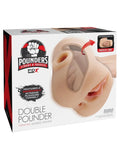 Pipedream PDX PLUS Pounders Double Pounder Vibrating Squeeze Stroker