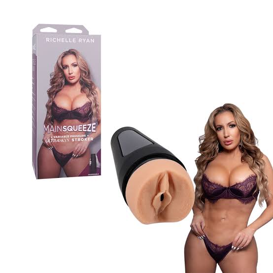 Doc Johnson Main Squeeze Variable Pressure Stroker Richelle Ryan